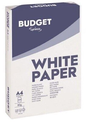 Budget Paper A4 80GR WH