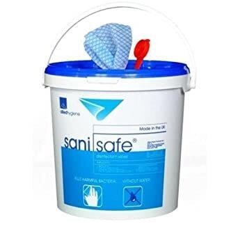 Sanisafe Anti bac/anti Viral wipes x500