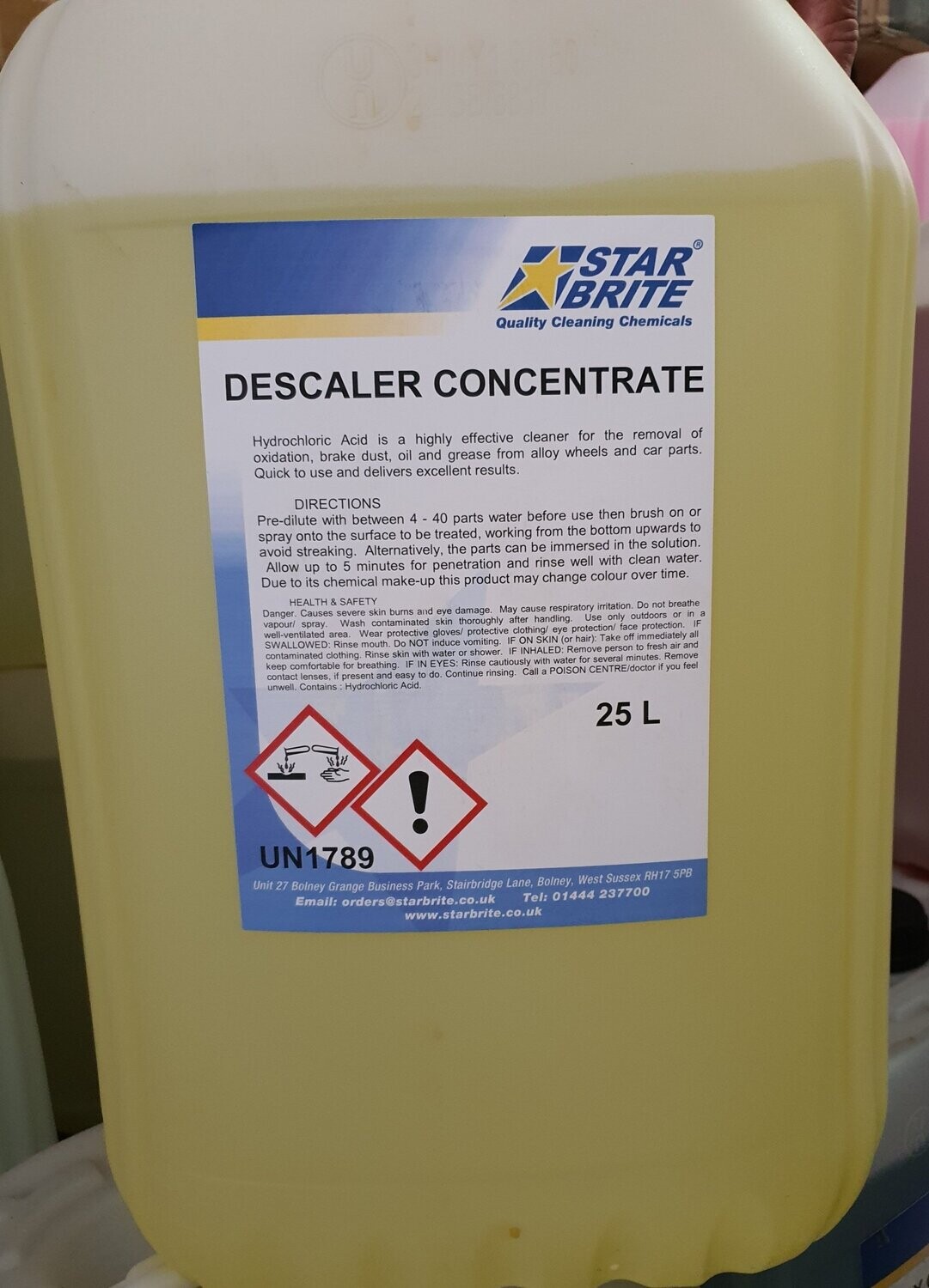 25L DESCALER CONCENTRATE