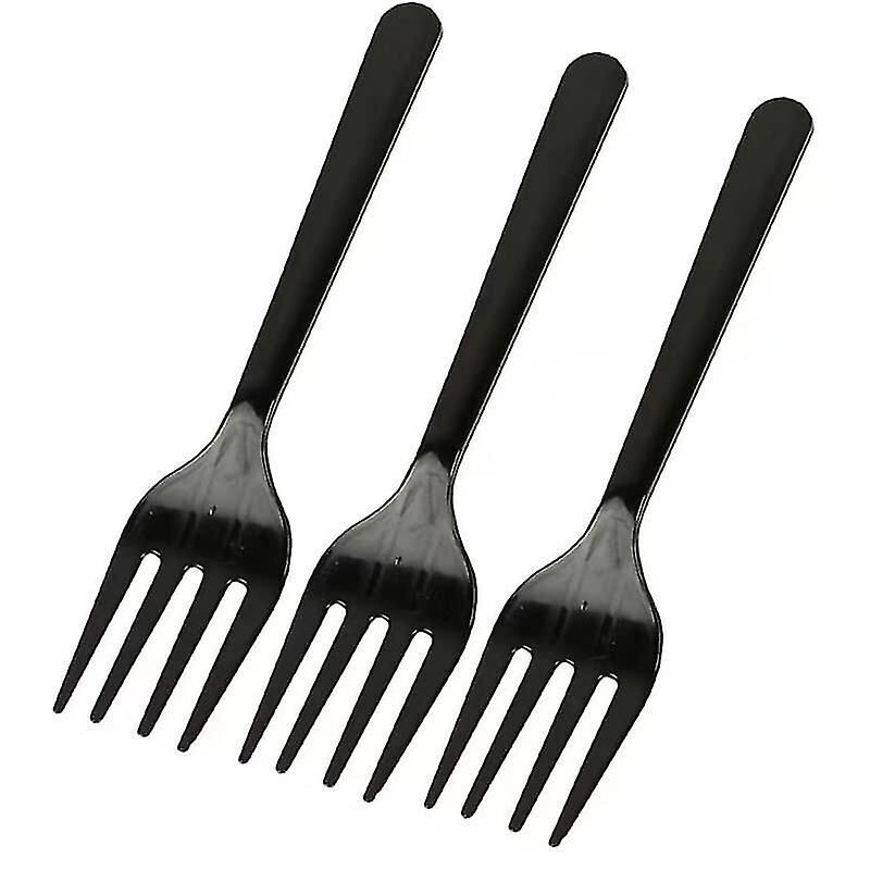 Greenspirit Black Reusable HD PP Fork 20x50pk