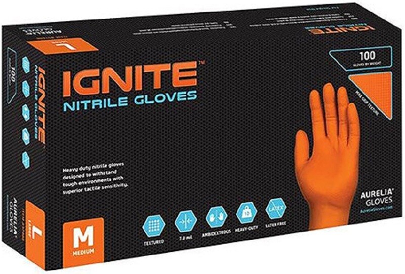 Aurelia Ignite Gripster PF M Nitrile x100