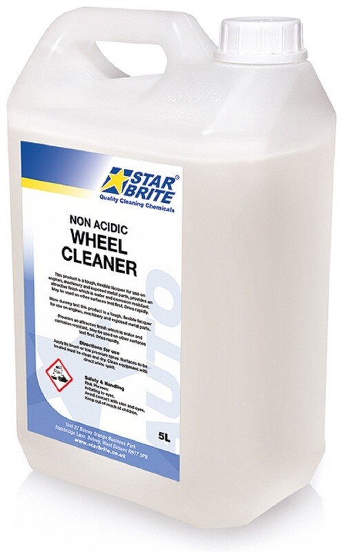 5L BLACK NON ACIDIC WHEEL CLEANER