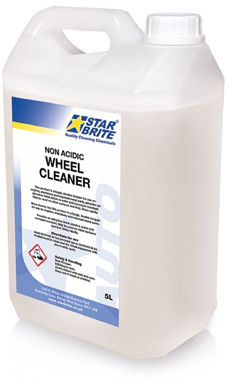 25L BLACK NON ACIDIC WHEEL CLEANER