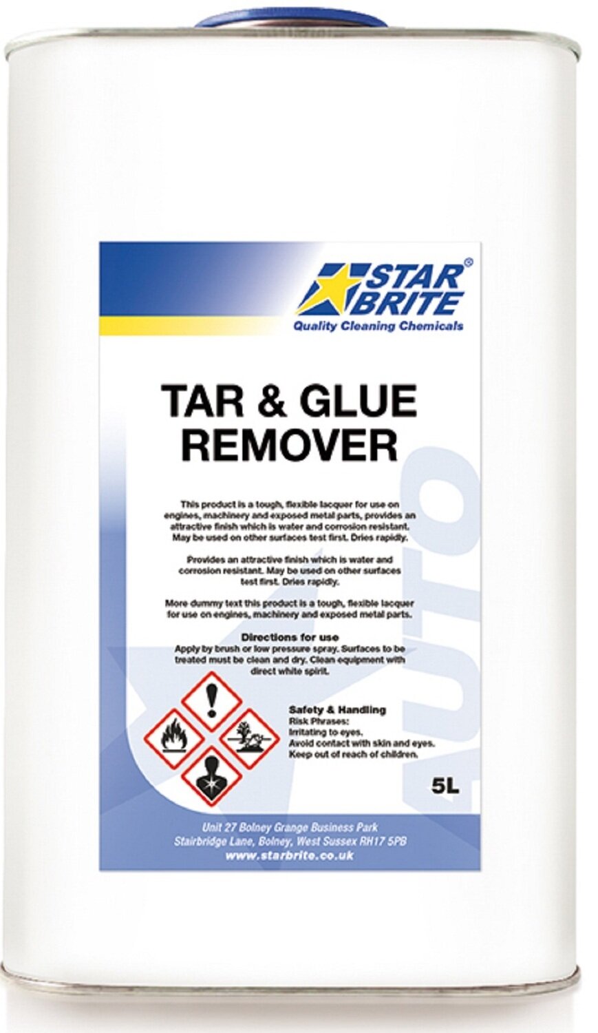 25L TAR & GLUE REMOVER