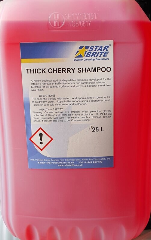 25L THICK CHERRY SHAMPOO