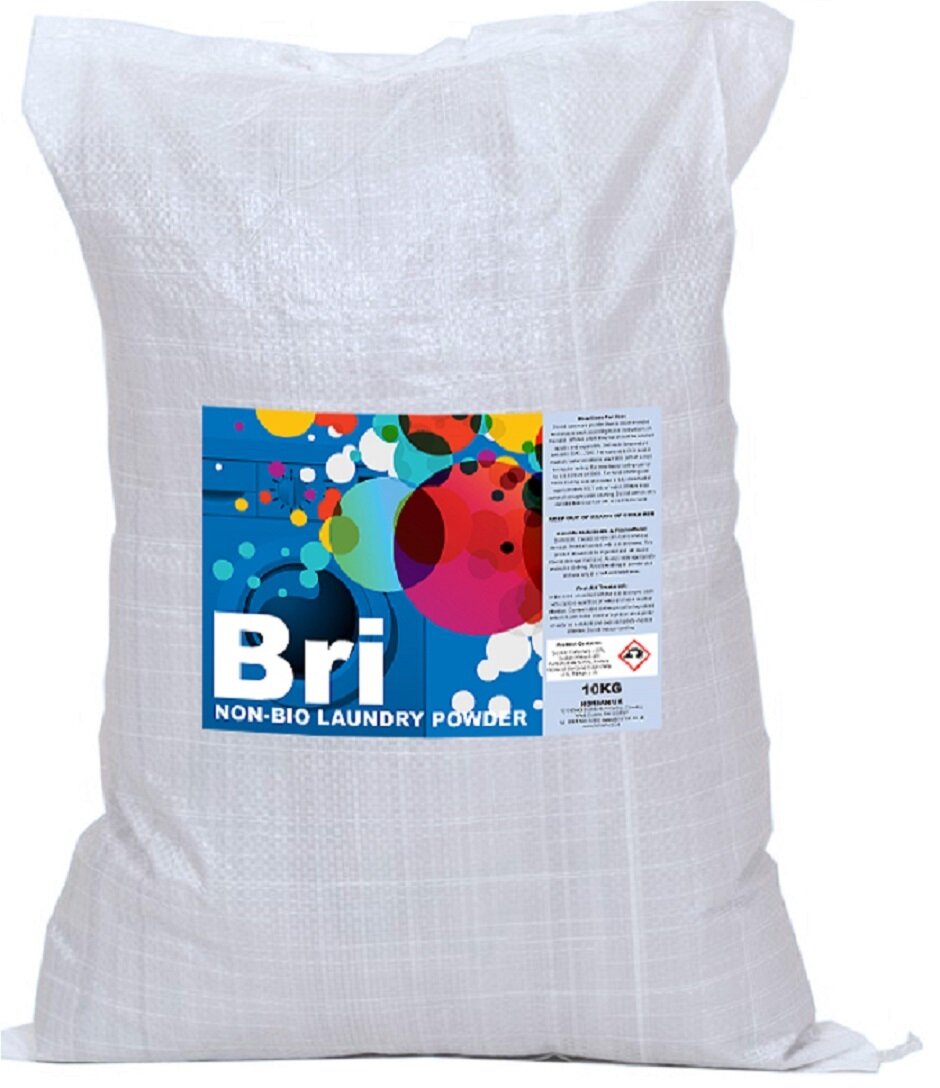 Bri Non Bio Washing Powder x10kg Bag Bri Non Bio Washing Powder x10kg Bag
