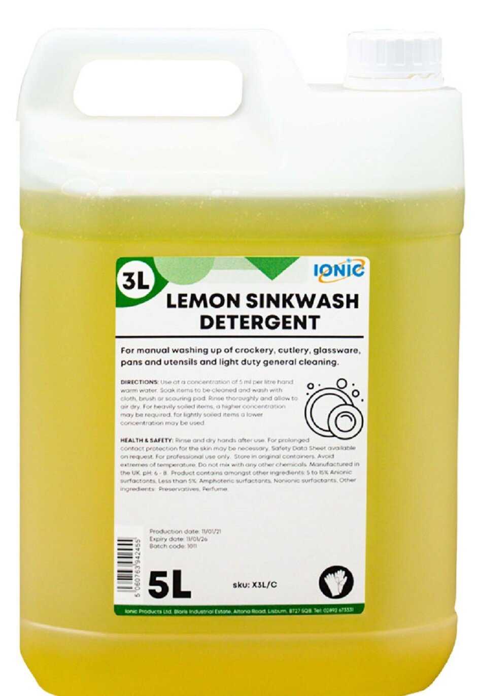 5L Super Lemon Sinkwash 3L 5L Super Lemon Sinkwash 3L
