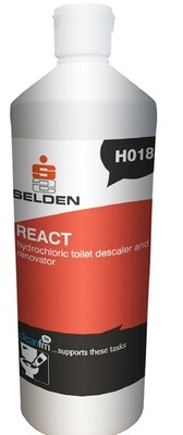 React T Cleaner Descaler Angled Neck 12x1ltr React T Cleaner Descaler Angled Neck 12x1ltr