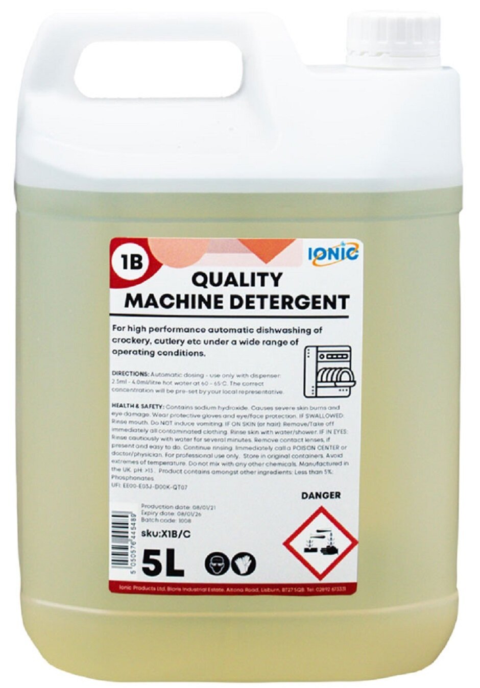 5L Machine Detergent 1B