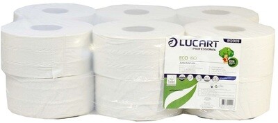 Lucart Eco Natural Mini Jumbo  180M X 12 ROL