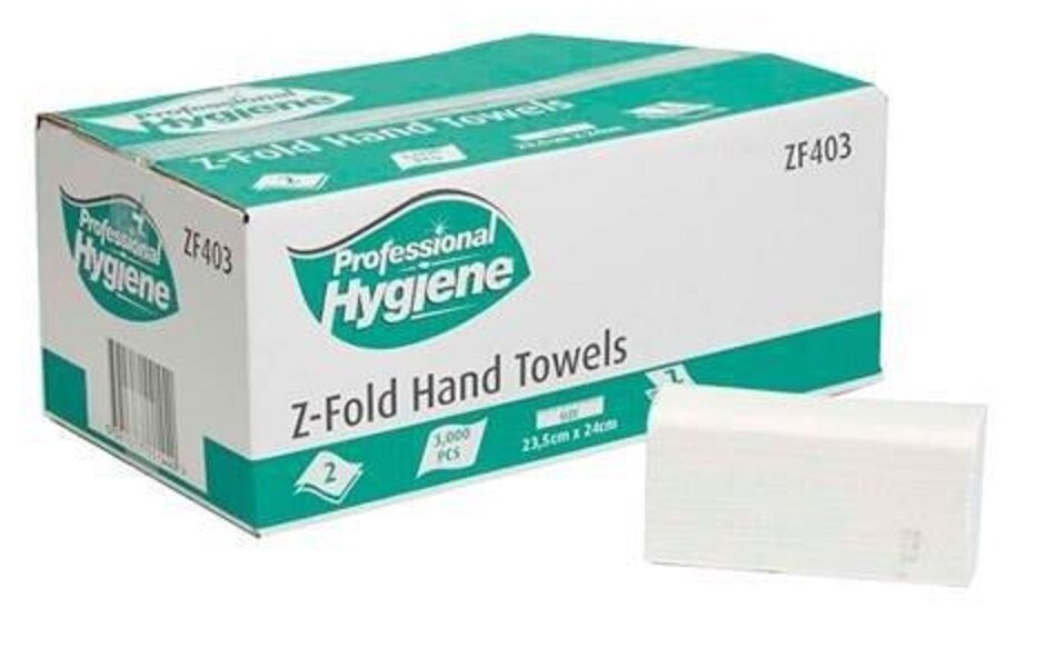 Z/Fold Cilan Hand 2 PLY Towel/3000 ZF403