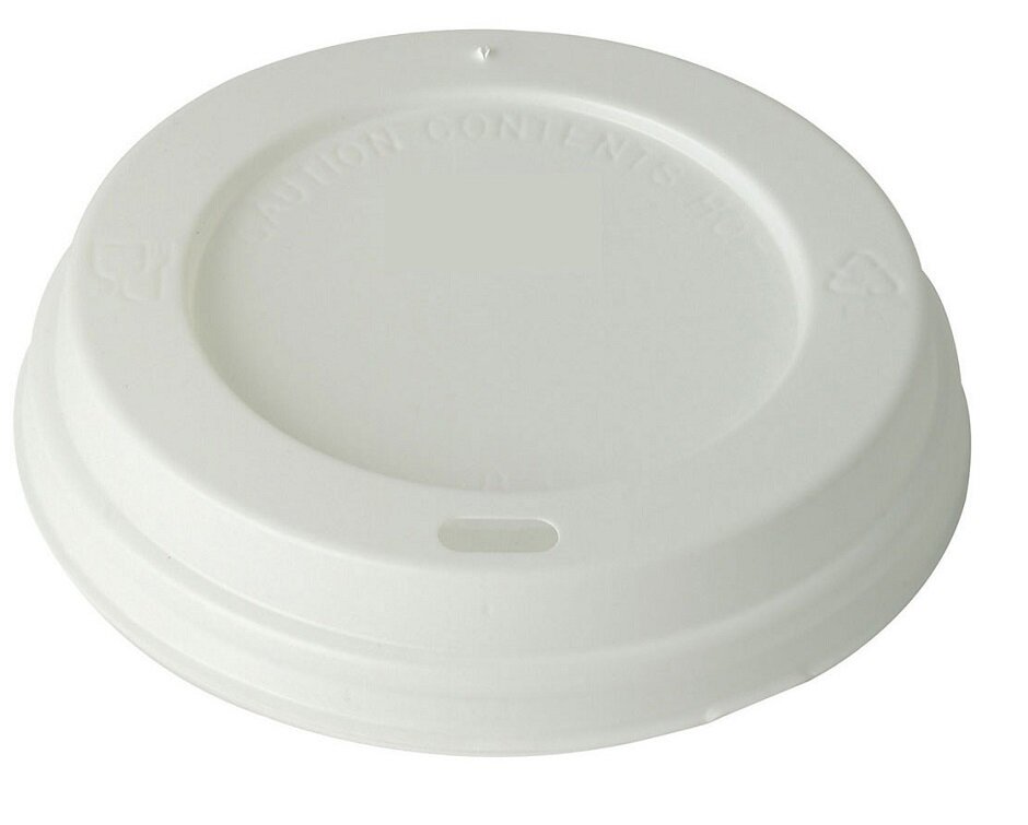 12/16/20oz White Lids