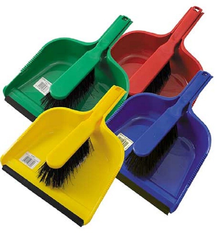 Economy Dustpan & Brush Set