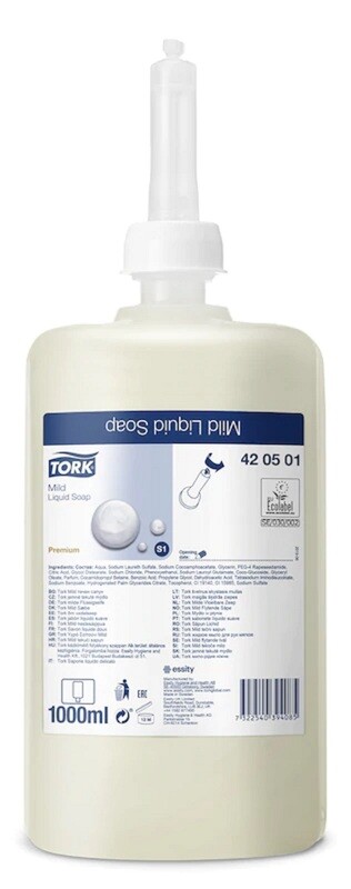 Tork Mild  Soap with Nozzle 6x1ltr S1