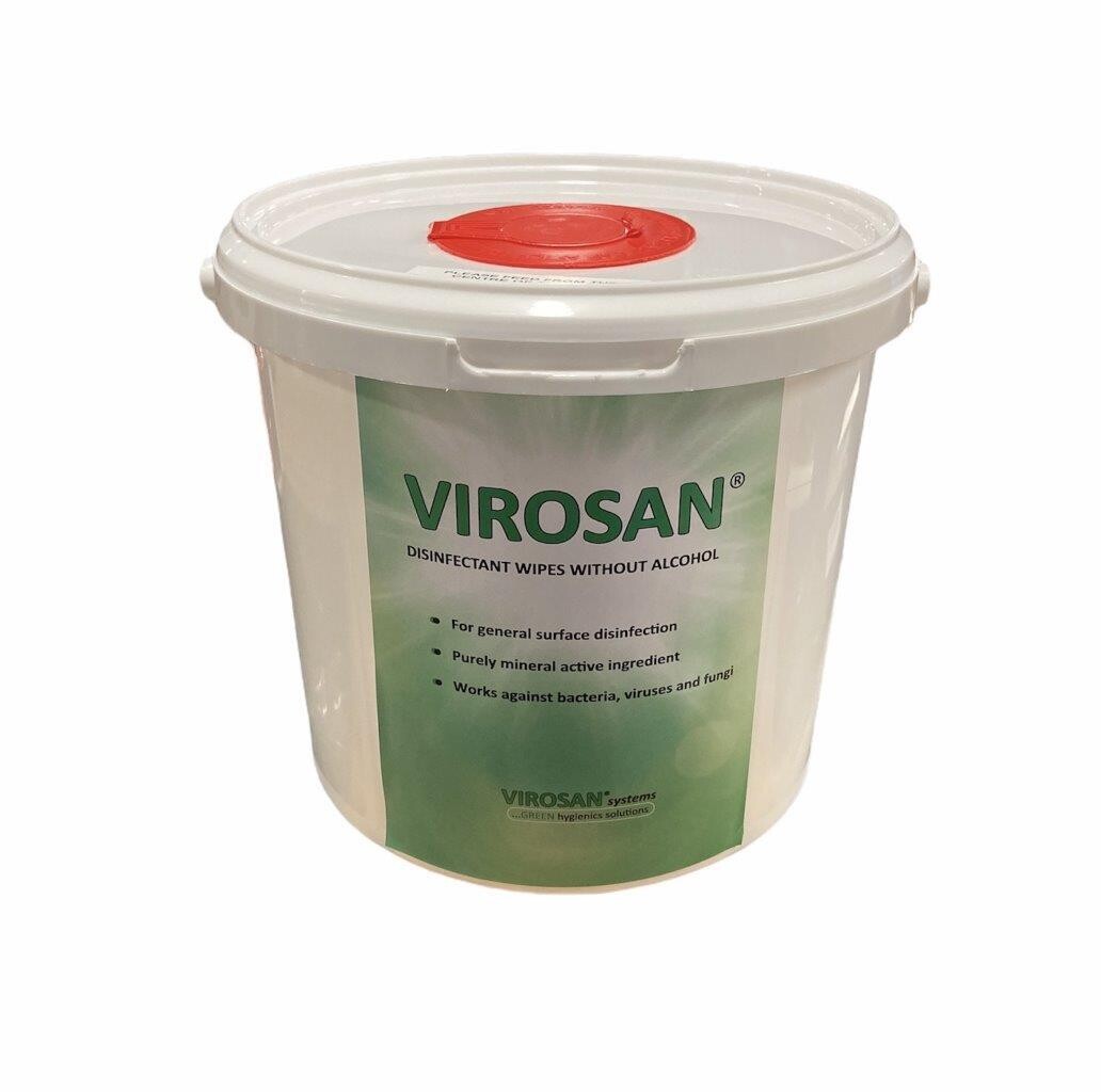 Virosan Alcohol Free Disinfectant Wipes Tub x 150