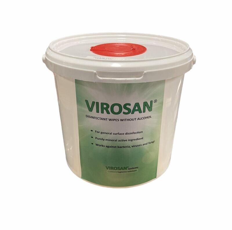 Virosan Alcohol Free Disinfectant Wipes Tub x 150