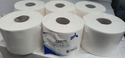 Essentials JCCF200 2plyCfeed ToiletRoll 200x6