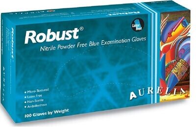 Aurelia Robust NitrileBluePF Large x100 93898