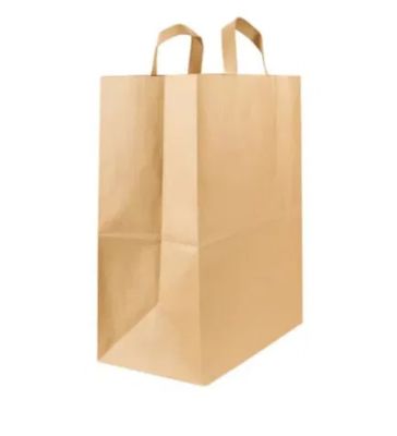 Large Kraft Carrier with Internal Handles 260x140x290mm (x250)