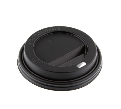 12/16 oz Black Lids x 1000