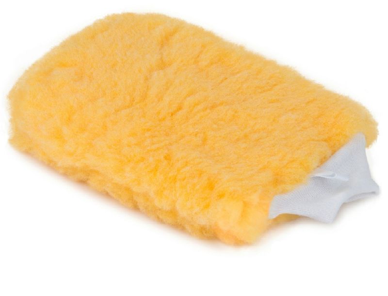 Heavy Duty Wash Mitt White Band