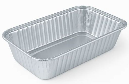 4 x 8" Foil containers x500