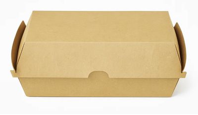 Corrugated Clamshell Lunch Box x200