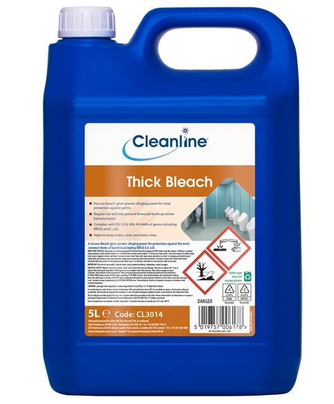 Cleanline Thick Bleach 5ltr