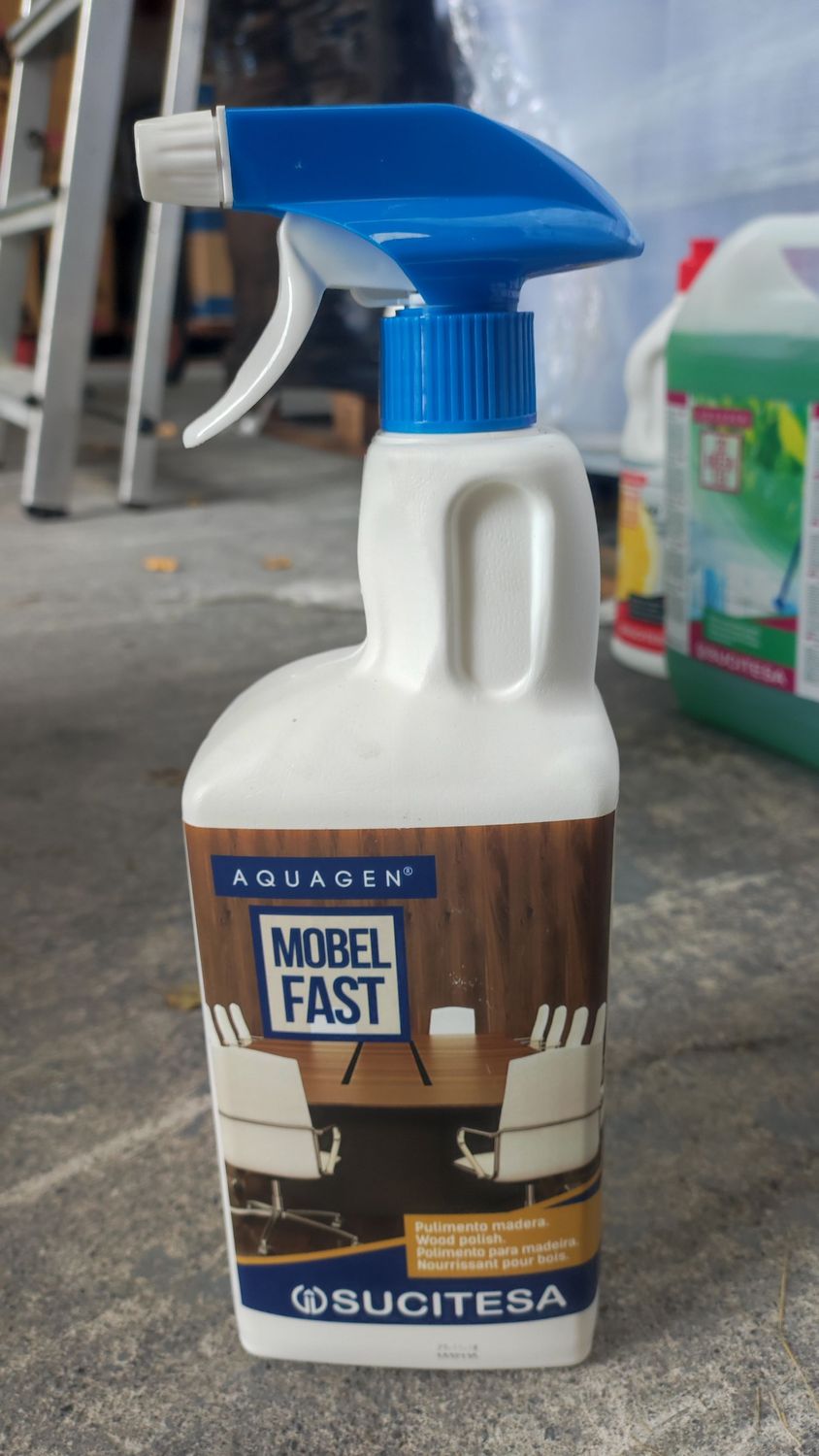 Sucitesa Aquagen Mobel Fast Wood/Furniture Polish 1L