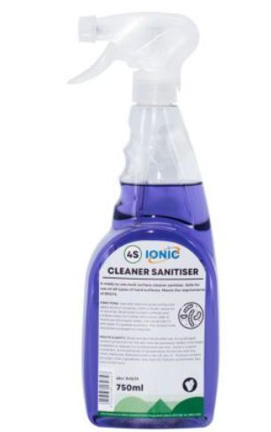 4S Cleaner Sanitiser 6x750ml