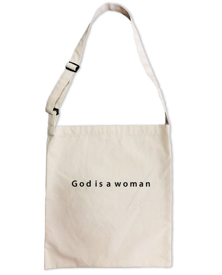Сумка-шоппер «God is a woman»
