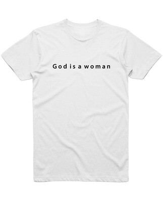 Футболка "God is a woman"