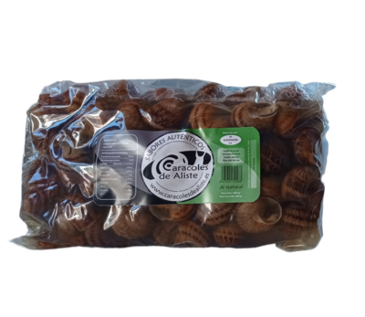 Pack de 2 Bolsas de caracoles en conserva cocidos al natural