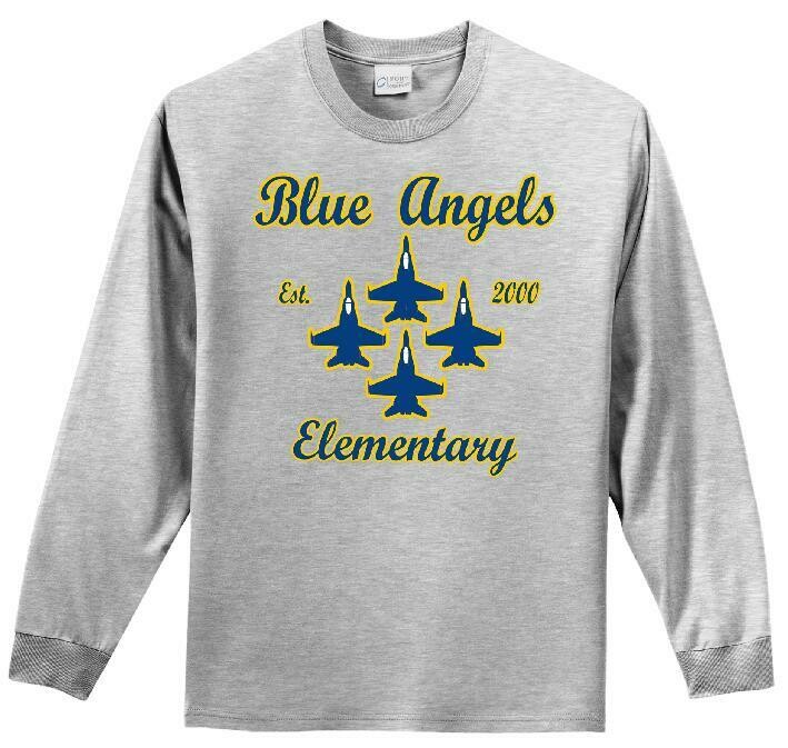 Blue Angel Elementary Long Sleeve Tee Blue Angel Elementary Long Sleeve Tee