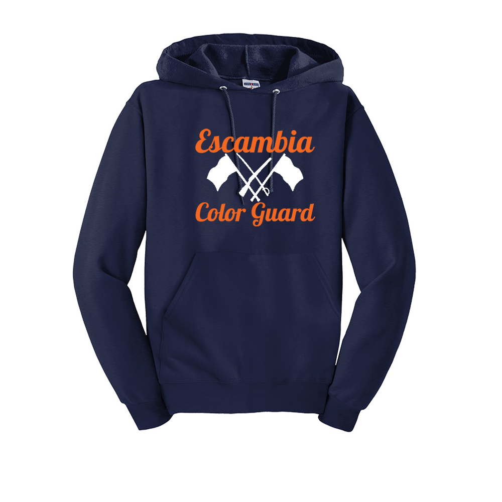 Escambia High School COLOR GUARD Pull Over Hoodie