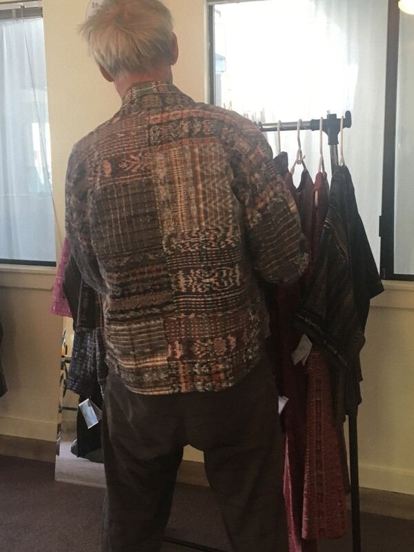 Long-lapel jacket