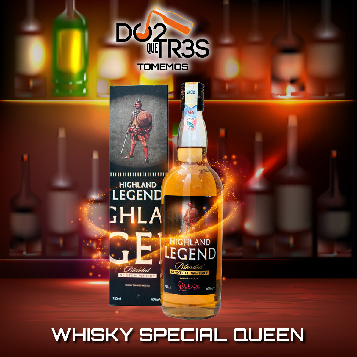 WHISKY HIGHLAND LEGEND