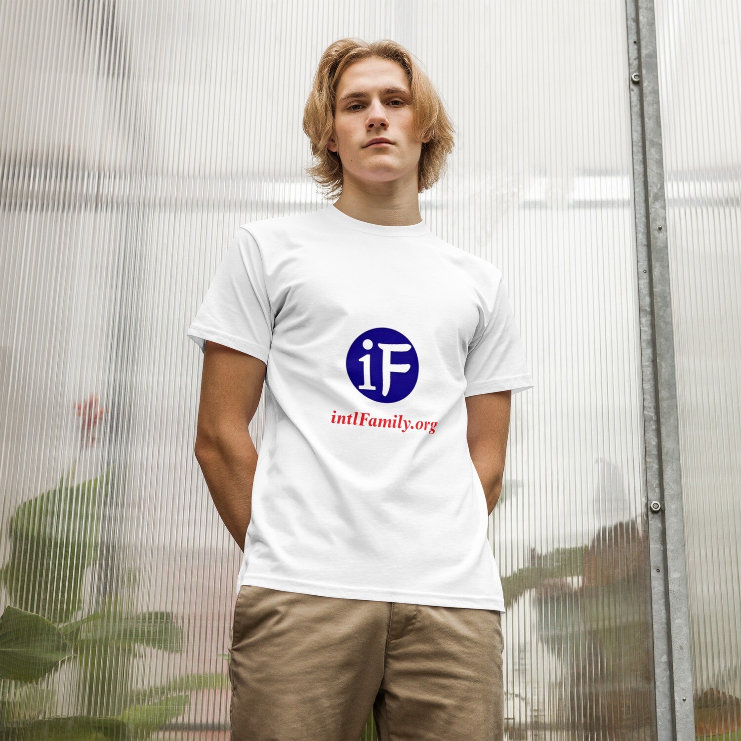 intlFamily.org Unisex Organic Cotton Tee