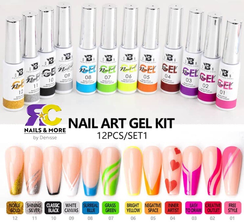 ESMALTES LINEALES 12PCS
