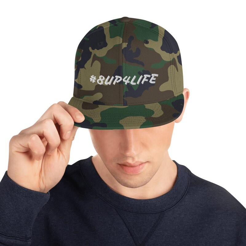 Snapback "#8up4life"