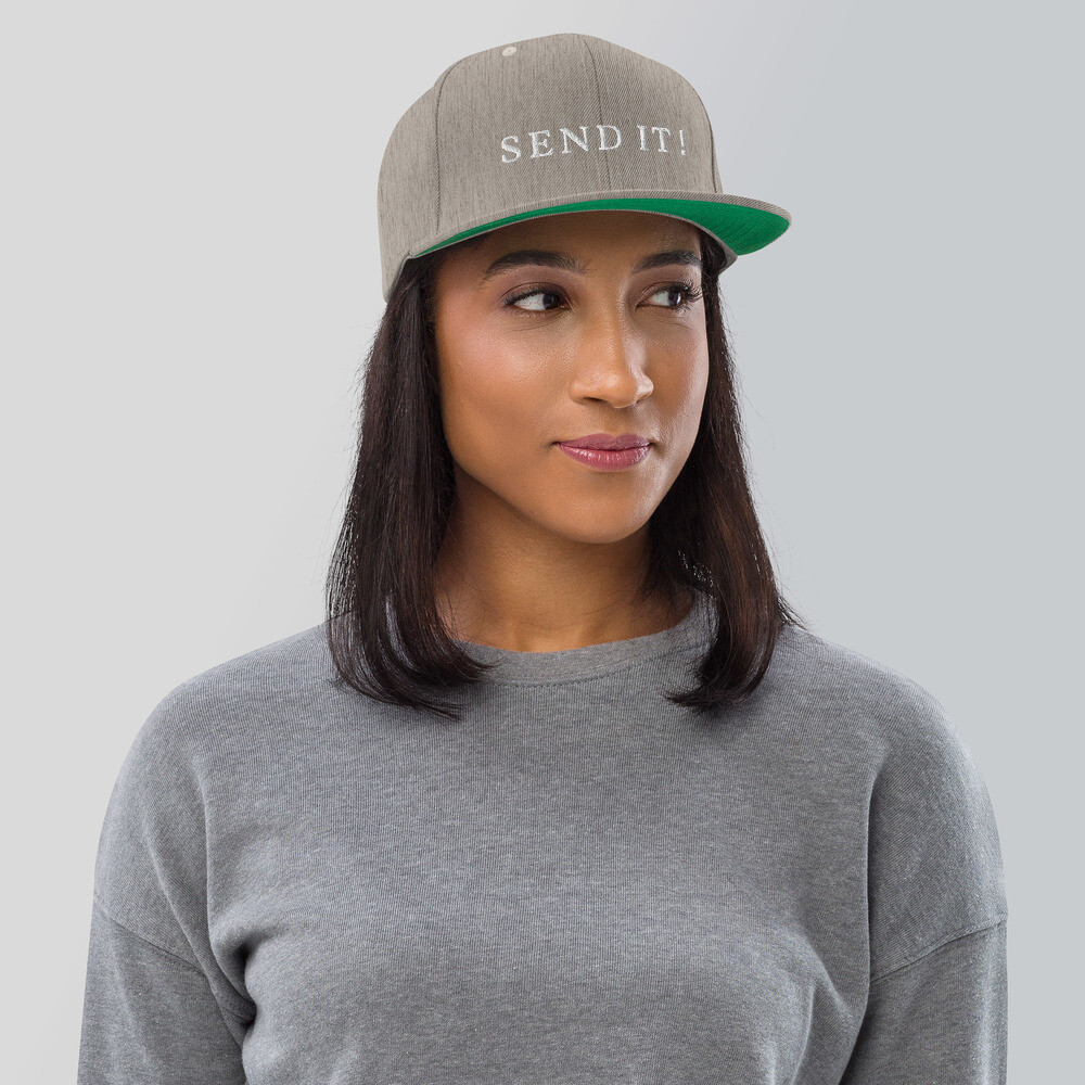 Snapback Hat &quot;SEND IT!&quot;