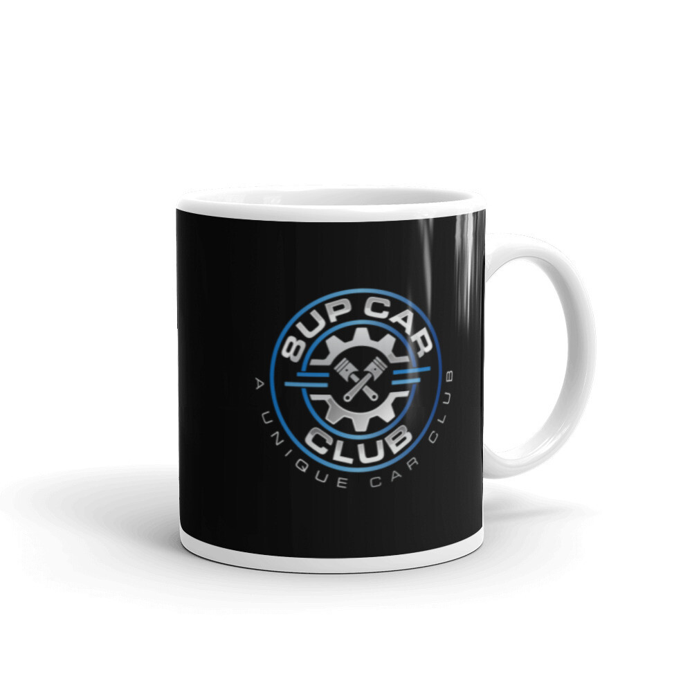 8UP Piston White mug