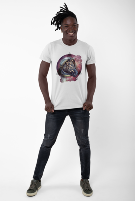 Cosmic Zebra Men&#39;s T-shirt