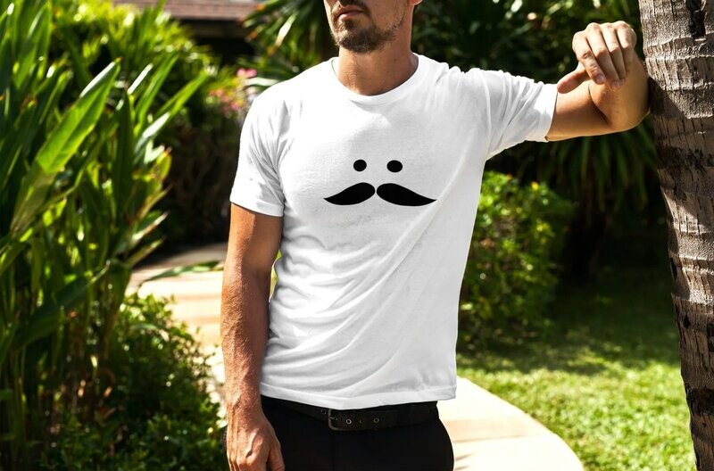 Mustache Men's T-shirt
