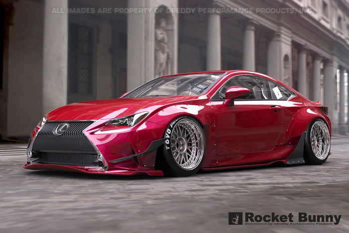 lexus rc f rocket bunny kit
