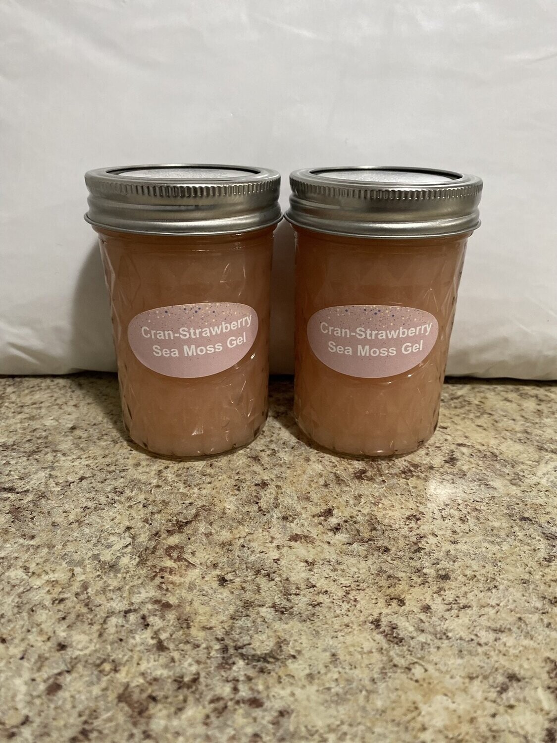 Cran Strawberry Sea Moss Gel-16oz