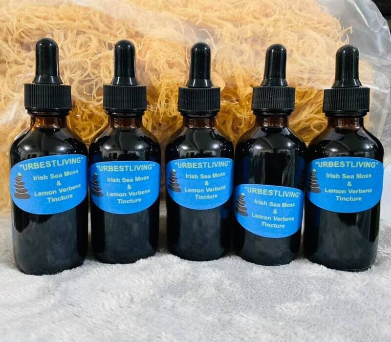 Irish Sea Moss & Lemon Verbena Tincture-2oz