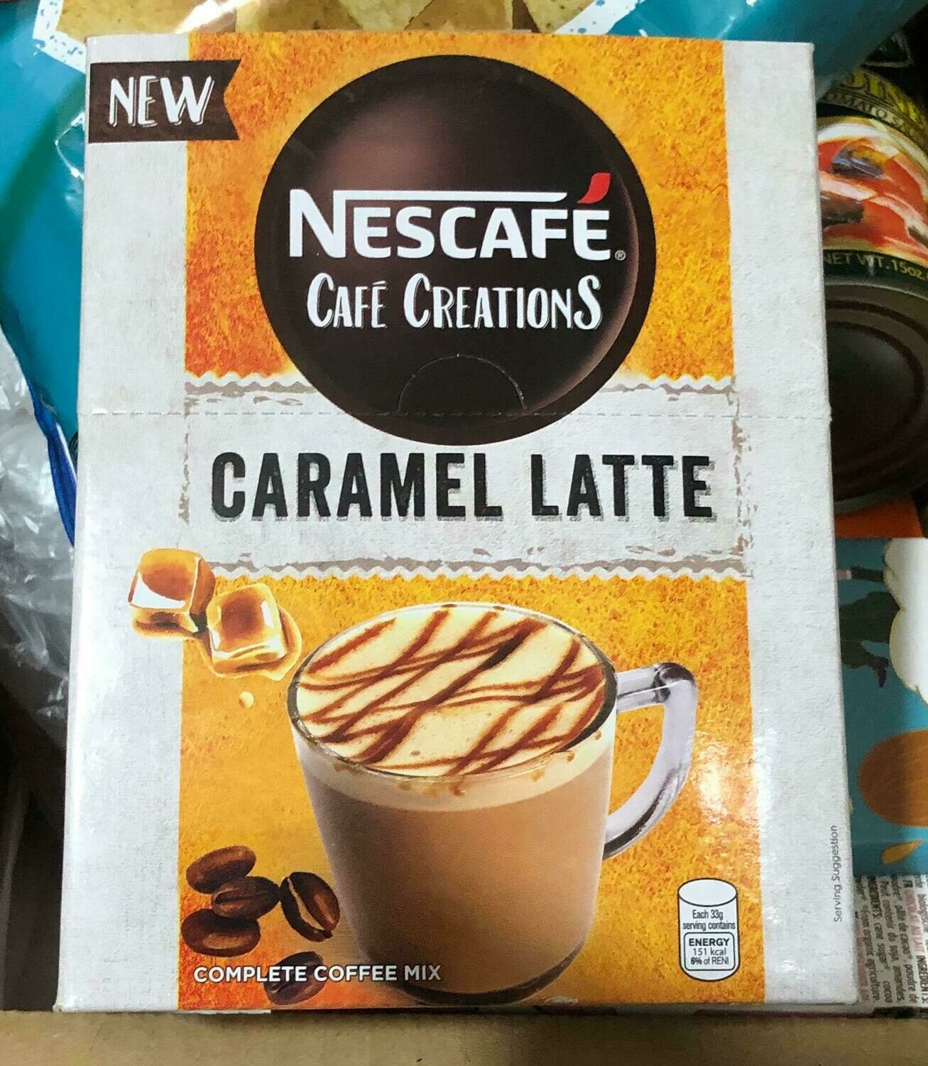 Nescafe Cafe Creations Caramel Latte 10's