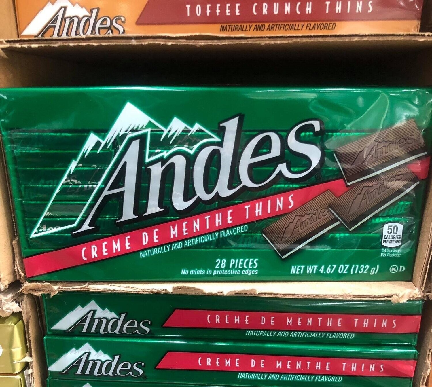 Andes Chocolate Mint Creme Candy Bar