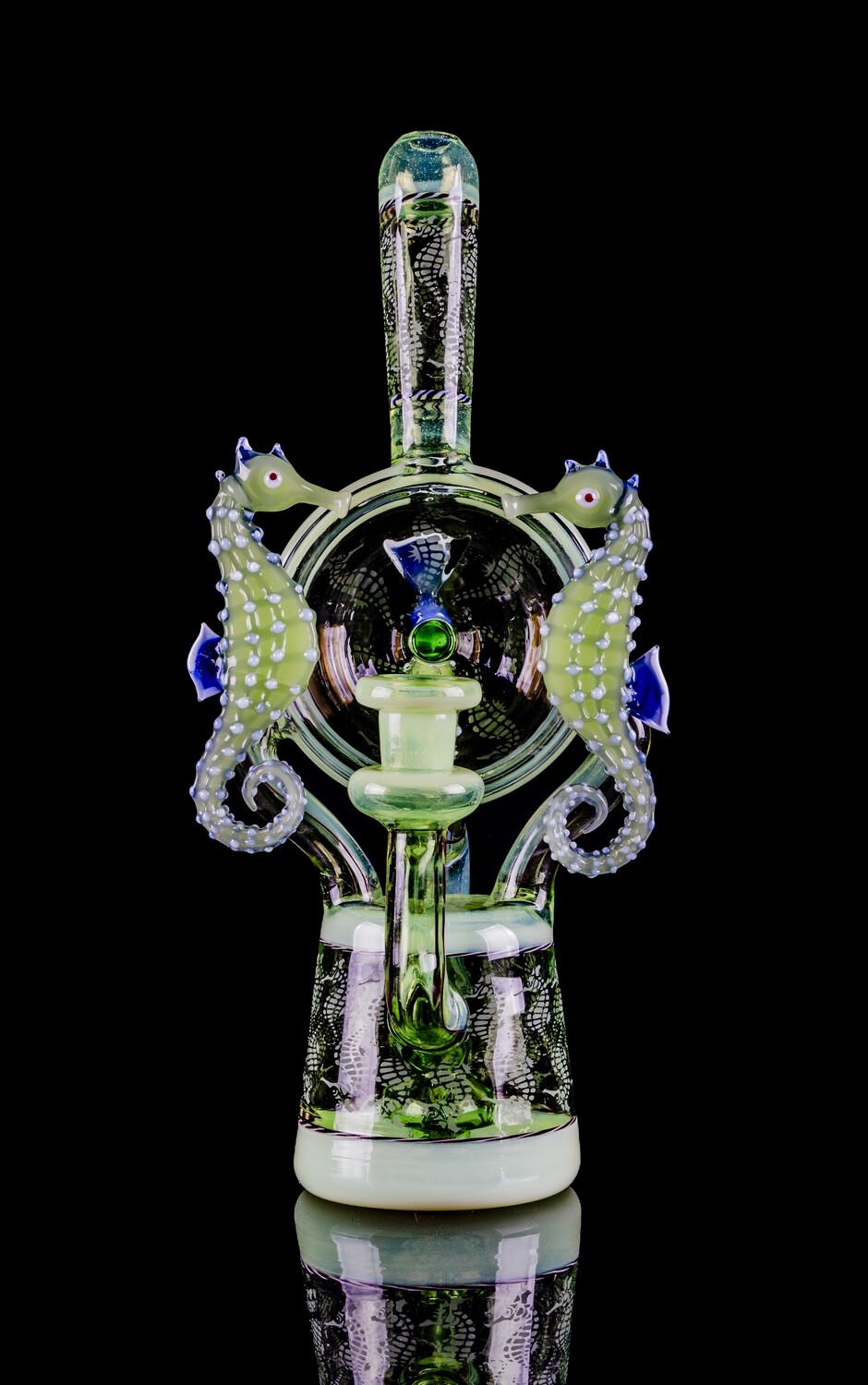 Robert Mickelsen 'Hippocampus' Half Shell